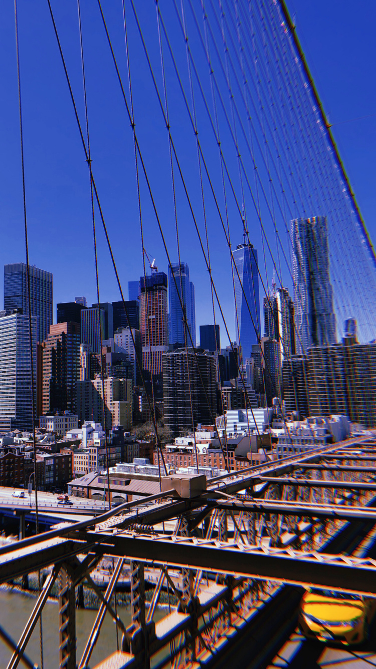 la Ciudad de Nueva York, Nueva York, Área Urbana, Arquitectura, Infraestructura. Wallpaper in 750x1334 Resolution