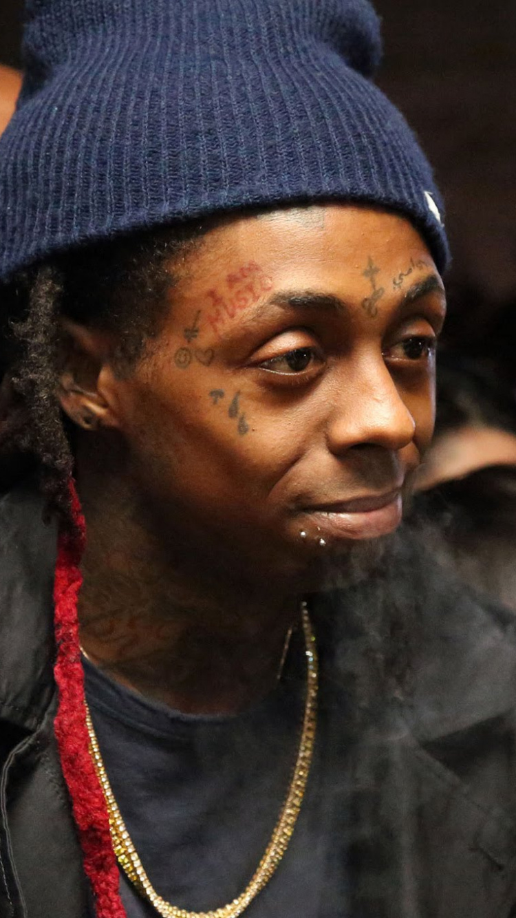 Lil Wayne, Beanie, Coiffures, Amusement, Rappeur. Wallpaper in 750x1334 Resolution