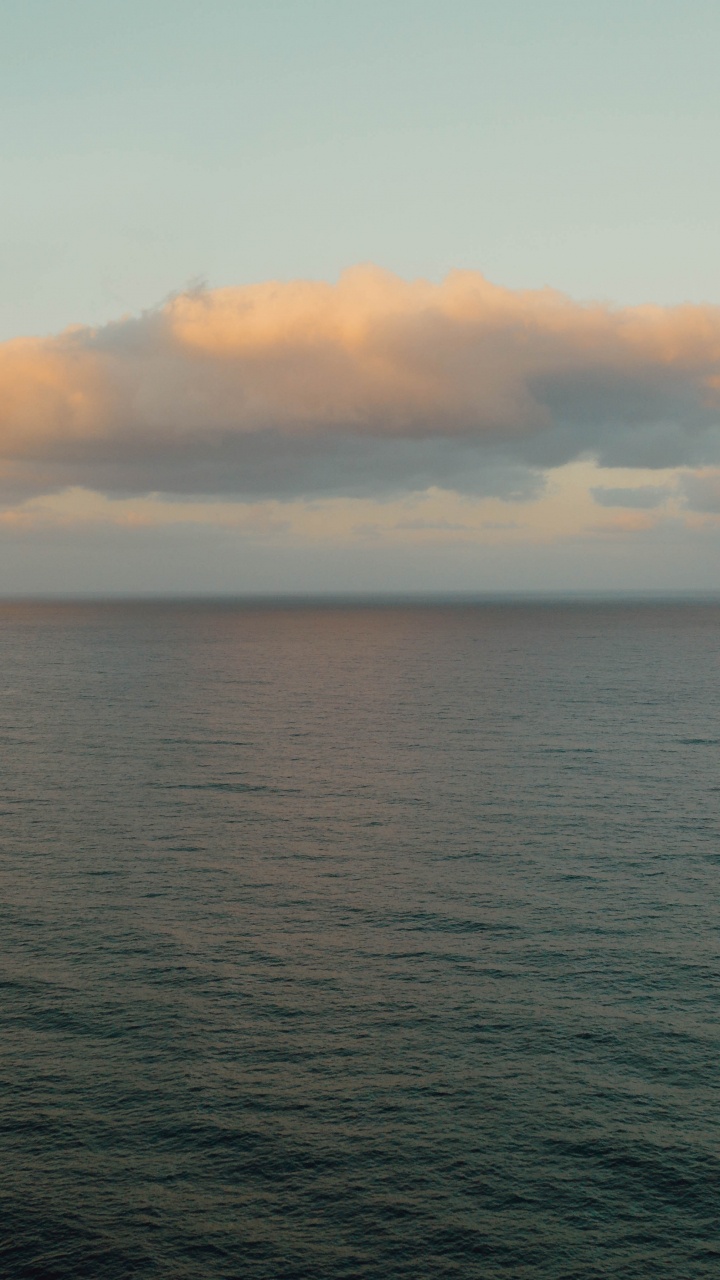 Calme, Mer, Horizon, Son, Promontoire. Wallpaper in 720x1280 Resolution