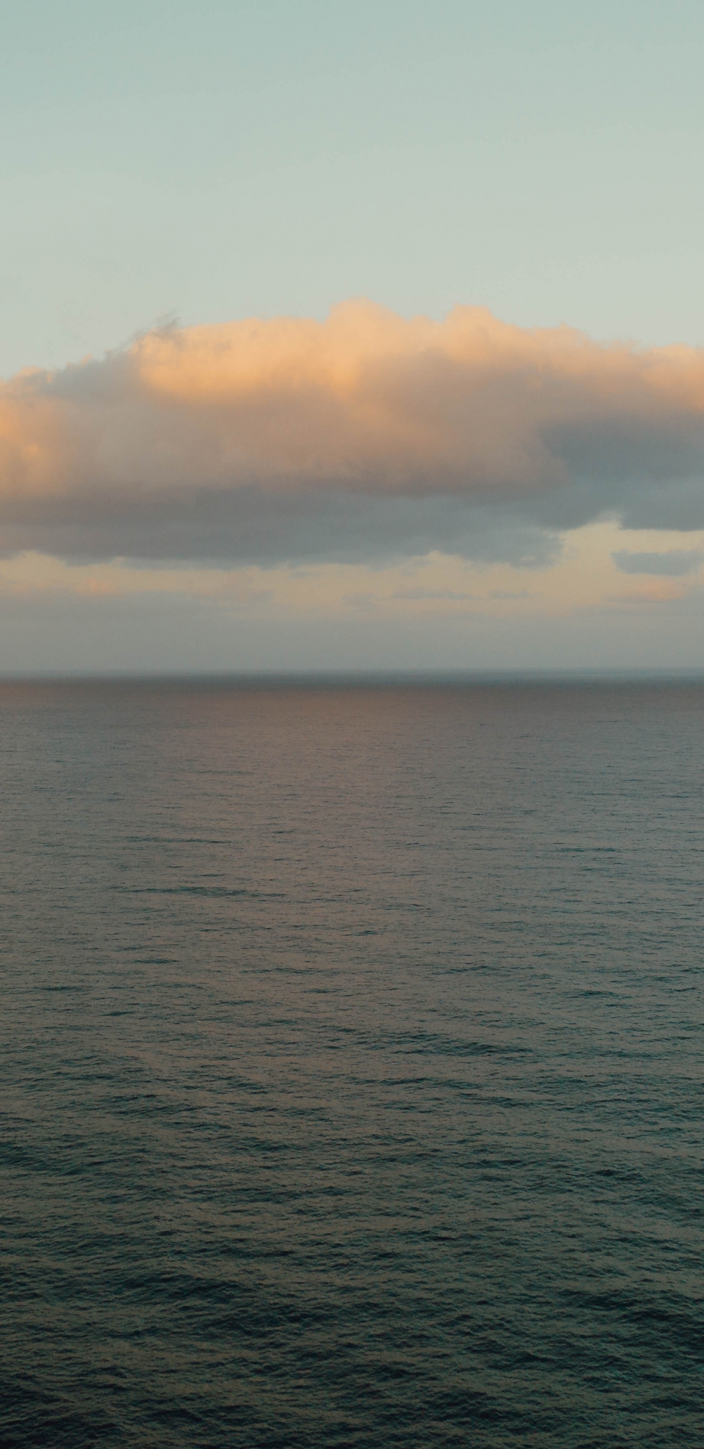 Ruhe, Meer, Horizont, Sound, Landzunge. Wallpaper in 1440x2960 Resolution