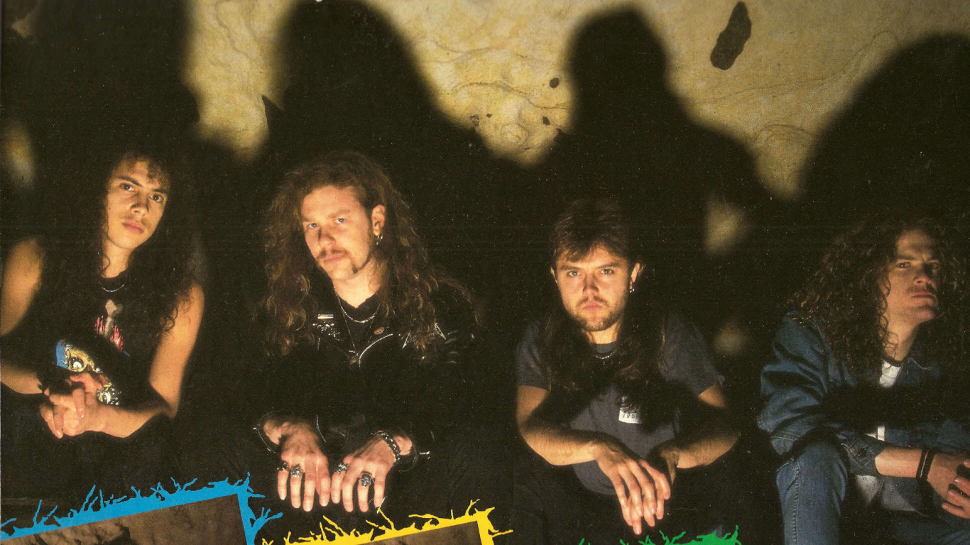 James Hetfield, Kirk Hammett, Metallica, Et la Justice Pour Tous, Amusement. Wallpaper in 1366x768 Resolution