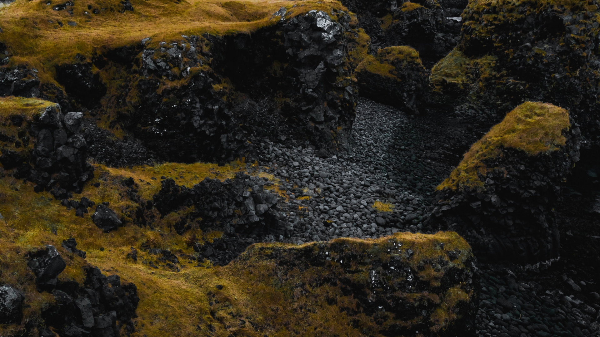 Landscape, Tundra, Ridge, Hill, Outcrop. Wallpaper in 1920x1080 Resolution