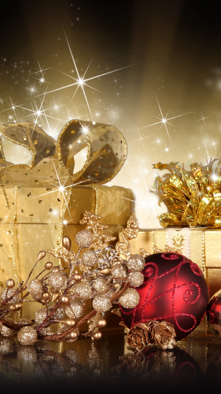 Weihnachtsdekoration, Innenarchitektur, Heiligabend, Weihnachtsgeschenk, Silvester. Wallpaper in 720x1280 Resolution