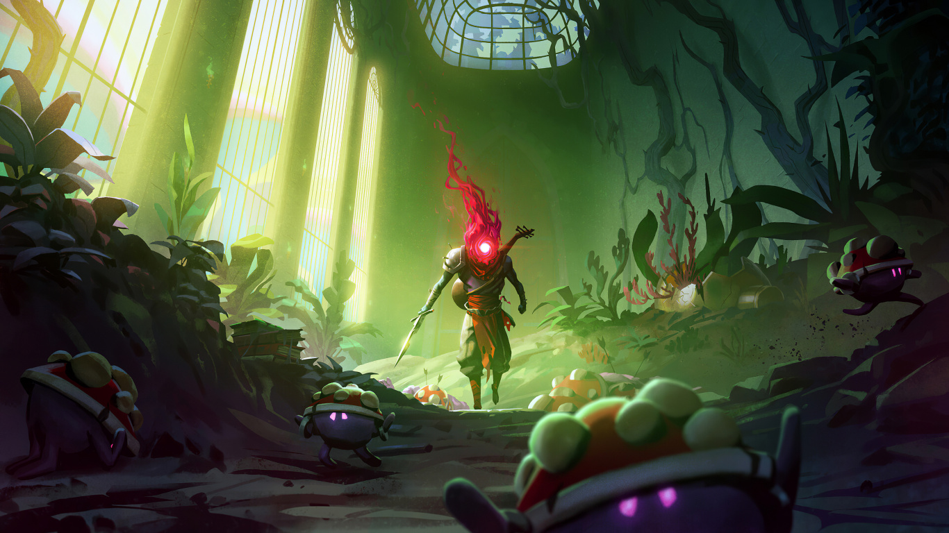 Dead Cells The Bad Seed, Dead Cells, Motion Twin, Platform Game, Nintendo Switch. Wallpaper in 1366x768 Resolution