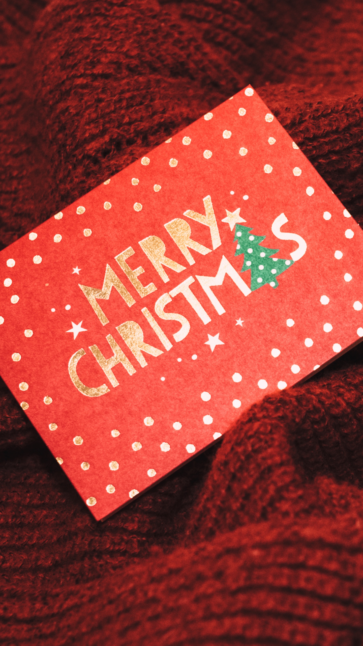 圣诞节那天, 圣诞老人, 圣诞卡片, 新的一年, 假日 壁纸 1440x2560 允许
