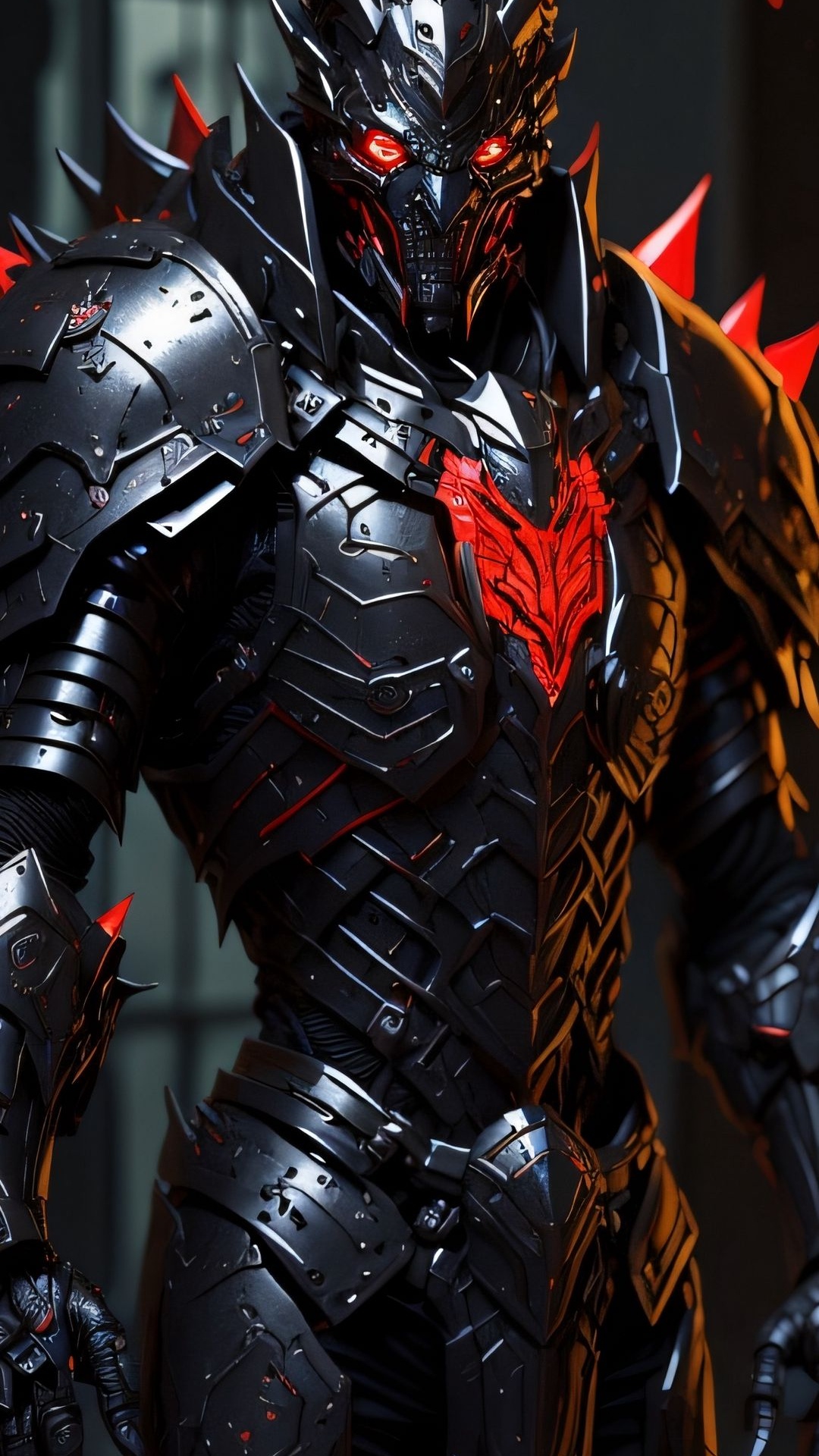 Transformateur, Armure, Corps Humain, Art, Obscurité. Wallpaper in 1080x1920 Resolution