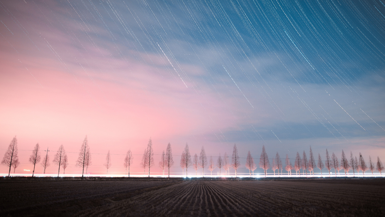 Azul, Paisaje Natural, Ambiente, Mañana, Amanecer. Wallpaper in 1280x720 Resolution