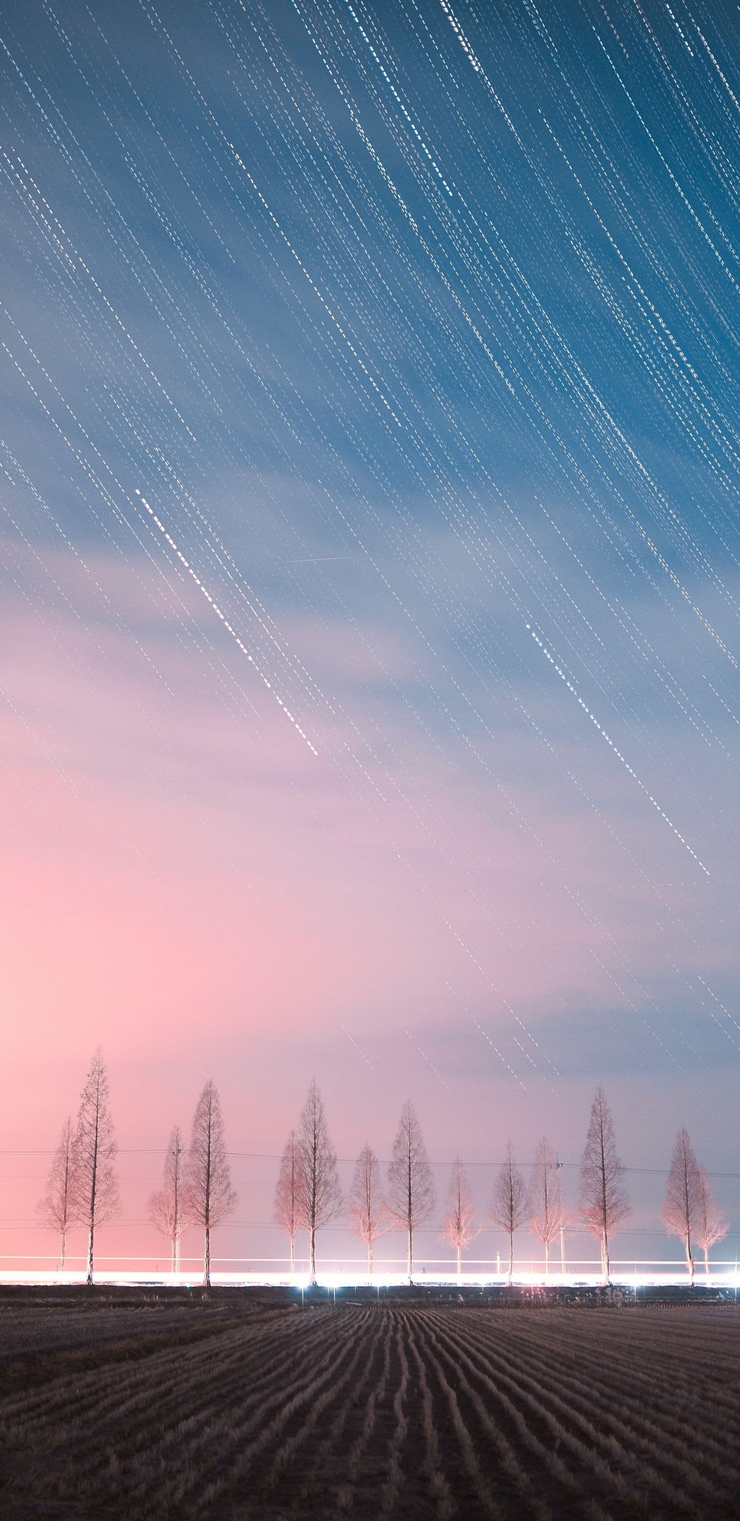 Blue, Cloud, Natural Landscape, Horizon, Atmosphere. Wallpaper in 1440x2960 Resolution