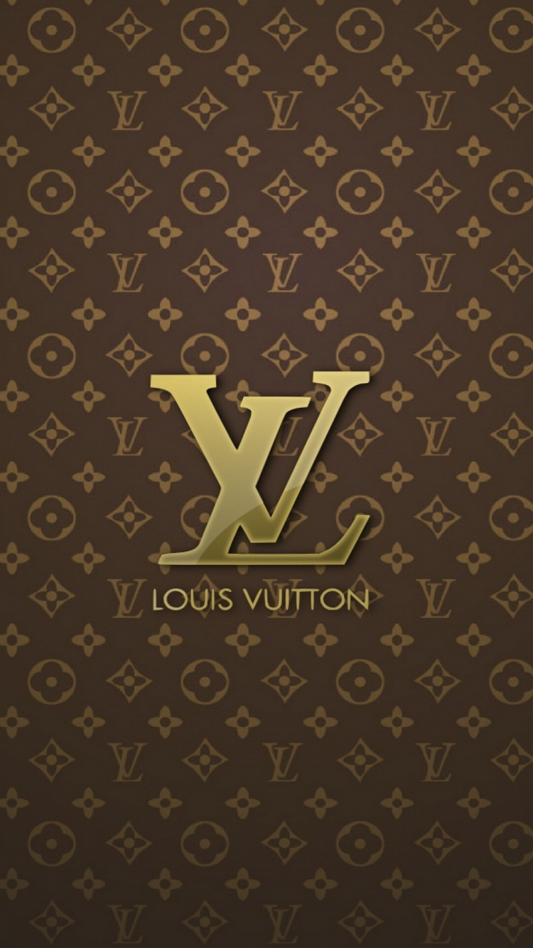 Louis Vuitton, Text, Logo, Pattern, Graphics. Wallpaper in 750x1334 Resolution