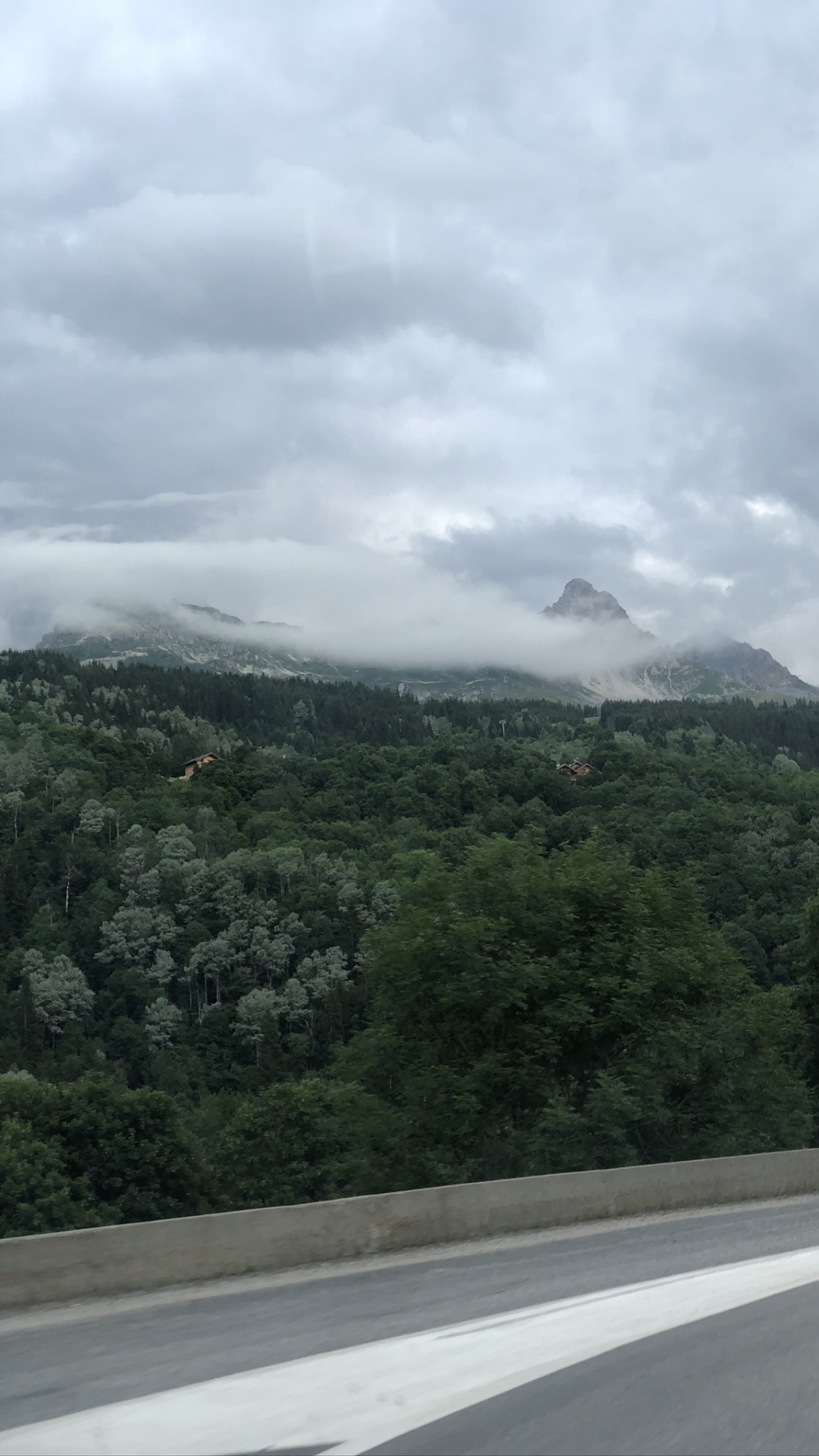 植被, 多山的地貌, 基础设施, 沥青, 高地 壁纸 1080x1920 允许