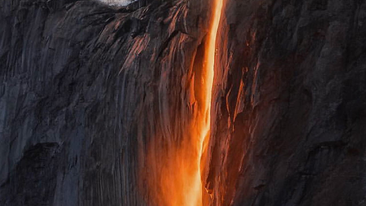Yosemite National Park, Torres Del Paine National Park, Saatchi Art, Yosemite Firefall, Design. Wallpaper in 1280x720 Resolution