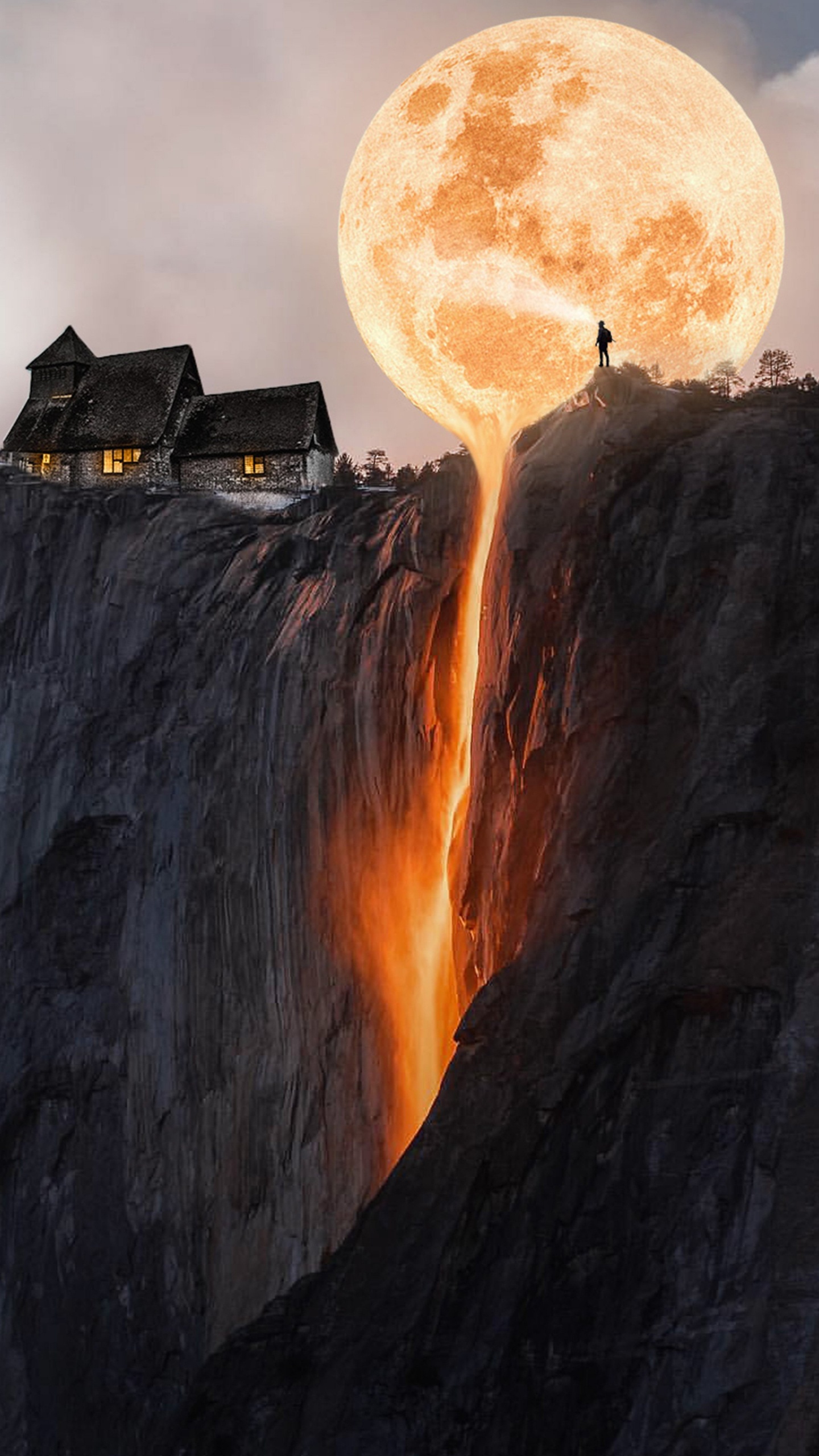 Yosemite National Park, Torres Del Paine National Park, Saatchi Art, Yosemite Firefall, Design. Wallpaper in 1440x2560 Resolution
