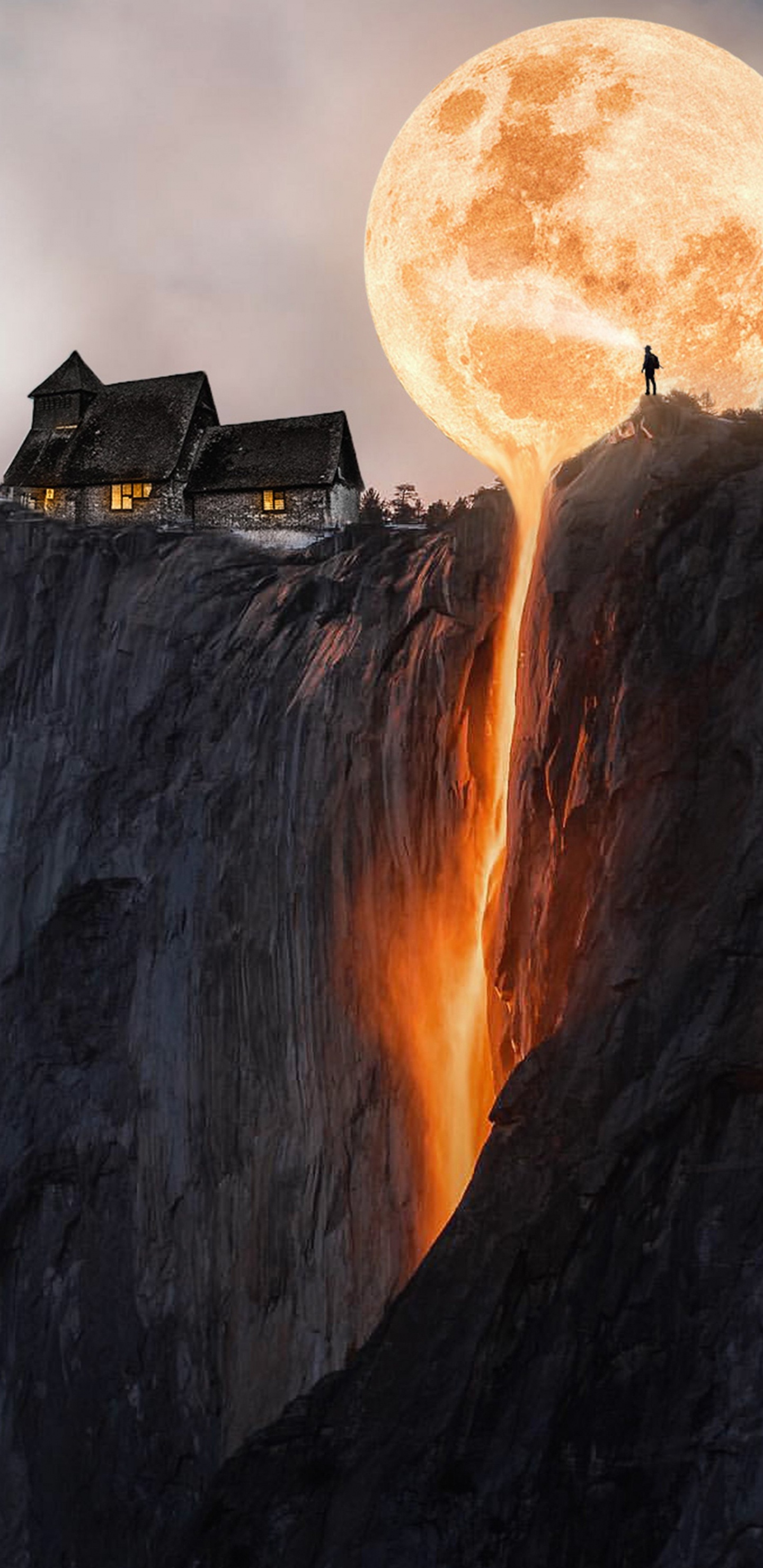 Yosemite National Park, Torres Del Paine National Park, Saatchi Art, Yosemite Firefall, Design. Wallpaper in 1440x2960 Resolution