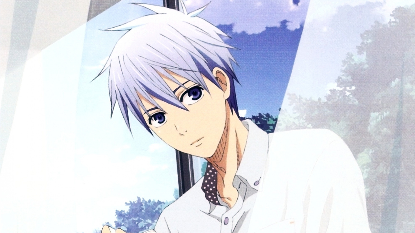 Brown Haired Male Anime Character. Wallpaper in 1366x768 Resolution