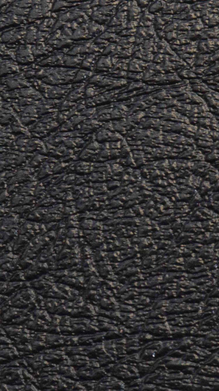 Black Leather Textile in Close up Photography. Wallpaper in 750x1334 Resolution