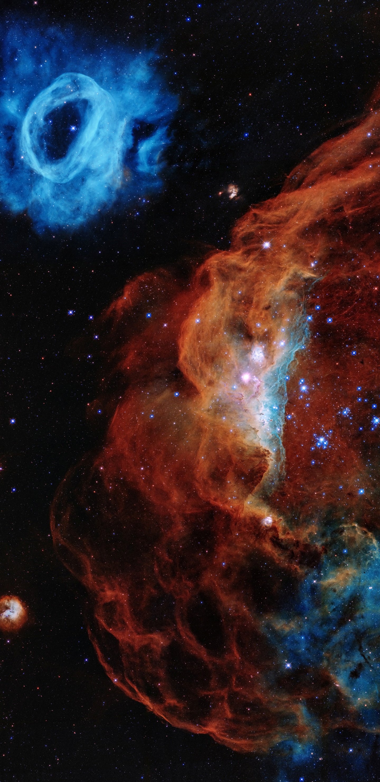 Milky Way, Nebula, Astronomy, Star, Universe. Wallpaper in 1440x2960 Resolution