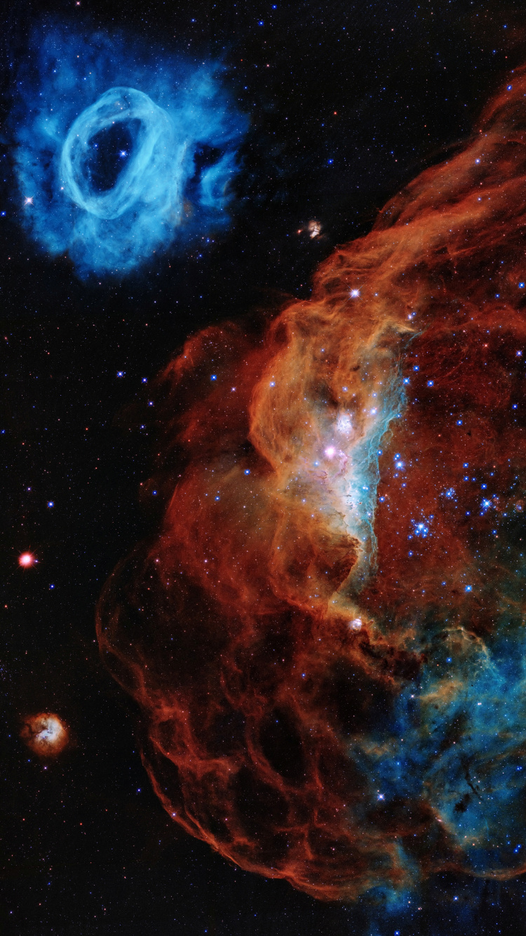 Voie Lactée, Nébuleuse, L'astronomie, Univers, Galaxie. Wallpaper in 750x1334 Resolution