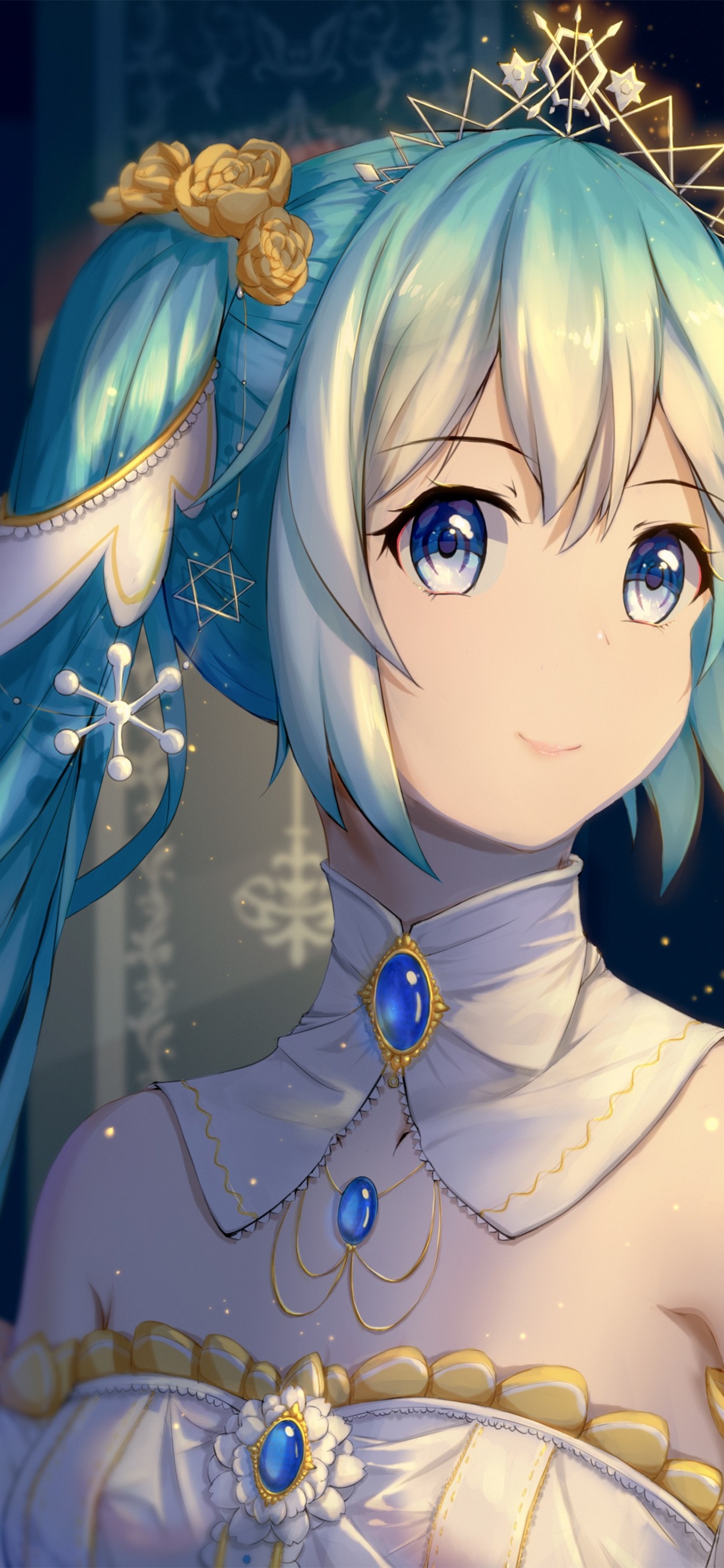 Anime, Kawaii, Cartoon, Auge, Organ. Wallpaper in 1242x2688 Resolution