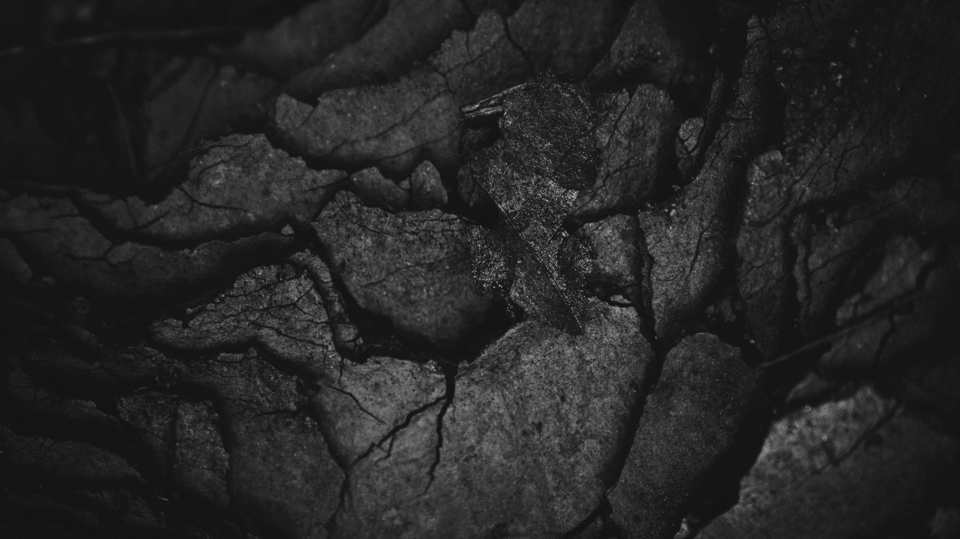 Carbon, Atmosphere, Darkness, Night, Monochrome. Wallpaper in 1366x768 Resolution