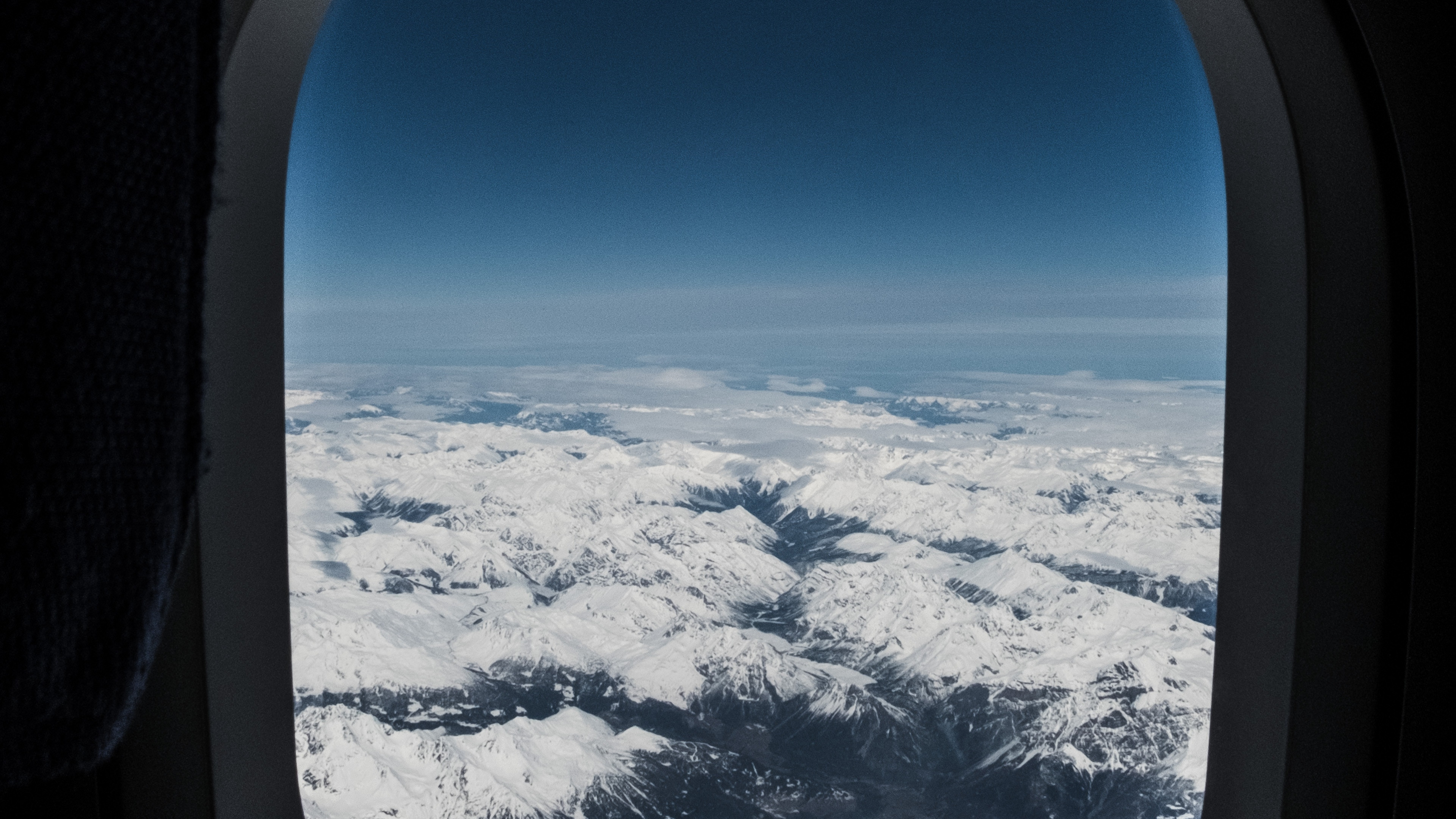 窗口, 航班, 空中旅行, 采光, 地平线 壁纸 3840x2160 允许