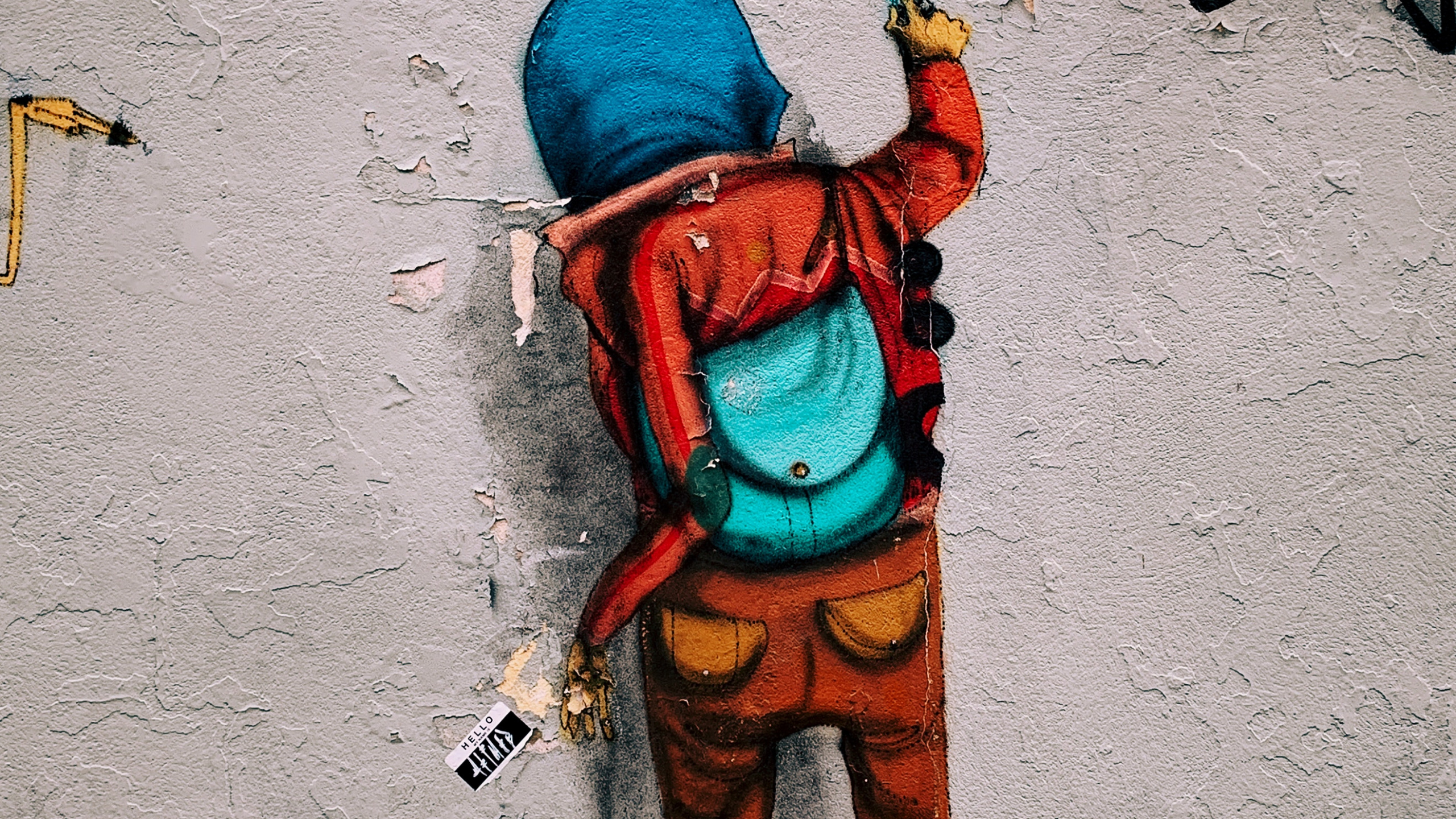 Woman in Blue and Brown Dress Wall Art. Wallpaper in 2560x1440 Resolution