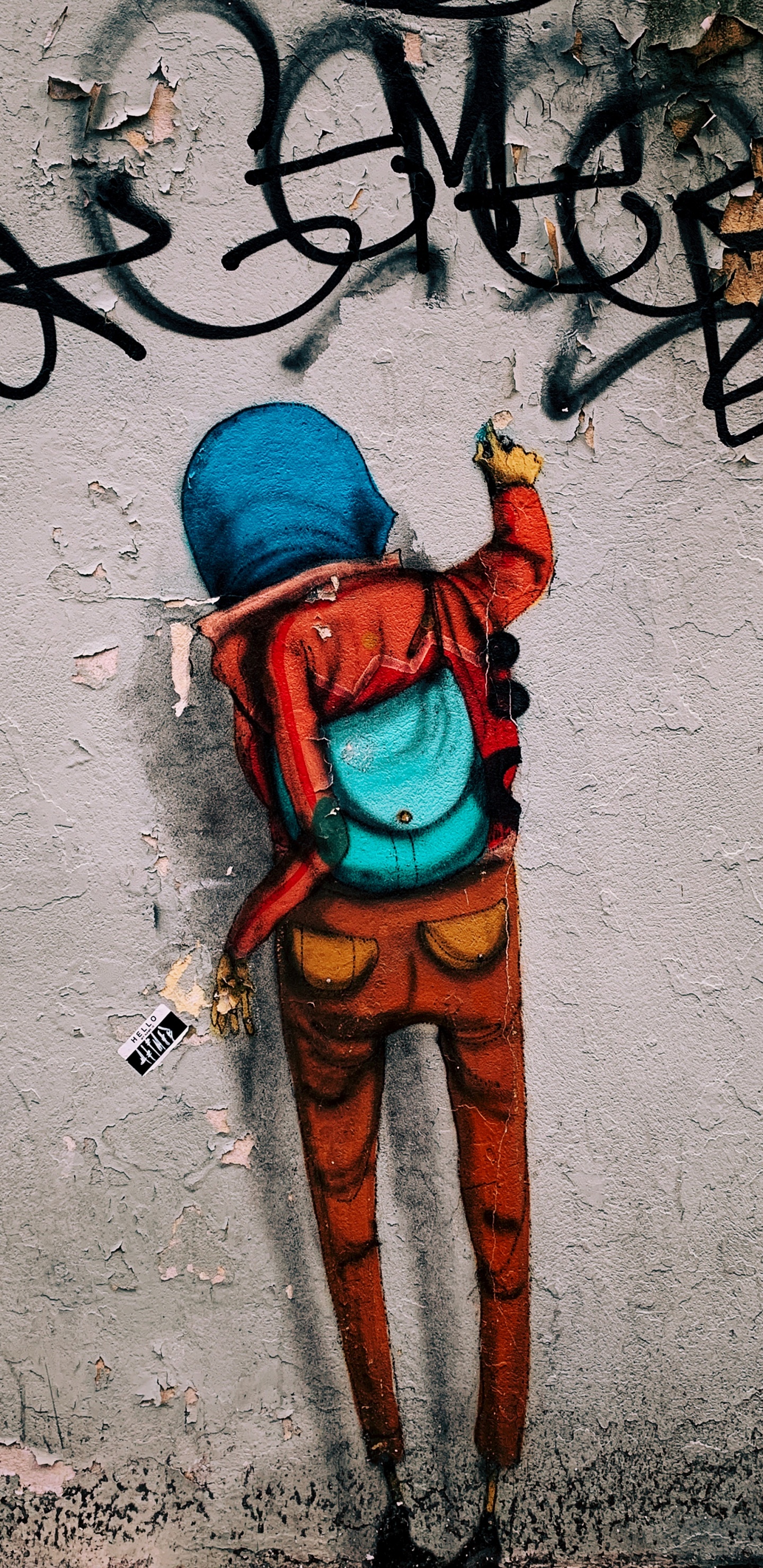 Mujer en Vestido Azul y Marrón Decoración. Wallpaper in 1440x2960 Resolution