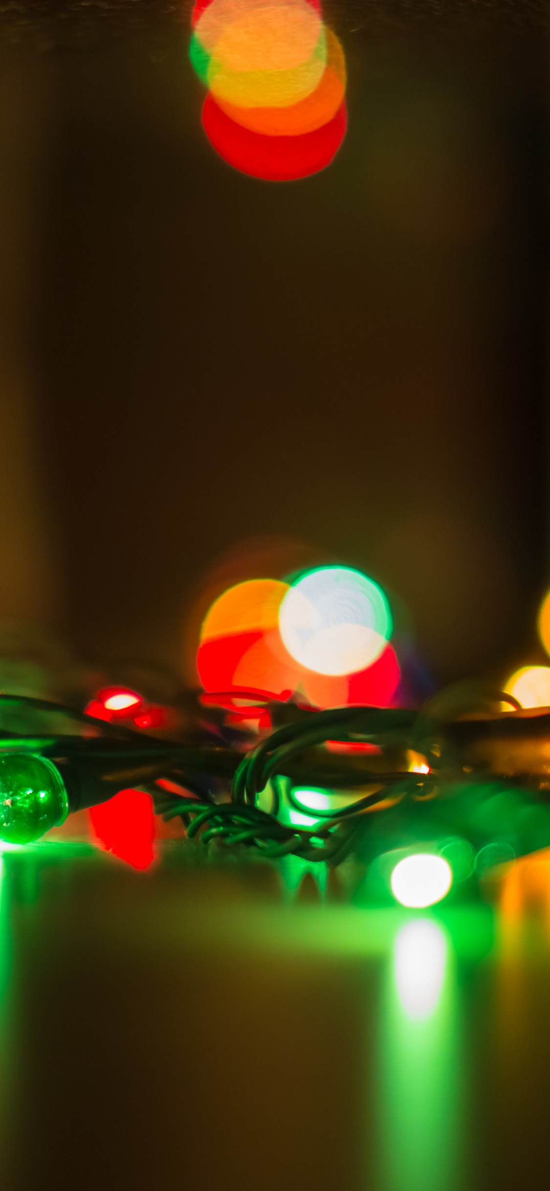 Christmas Lights, Garland, Christmas Day, Light, Lighting. Wallpaper in 1125x2436 Resolution