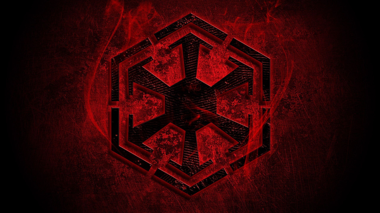 Sith, Jedi, Galactic Empire, Symbol, Star Wars. Wallpaper in 1280x720 Resolution