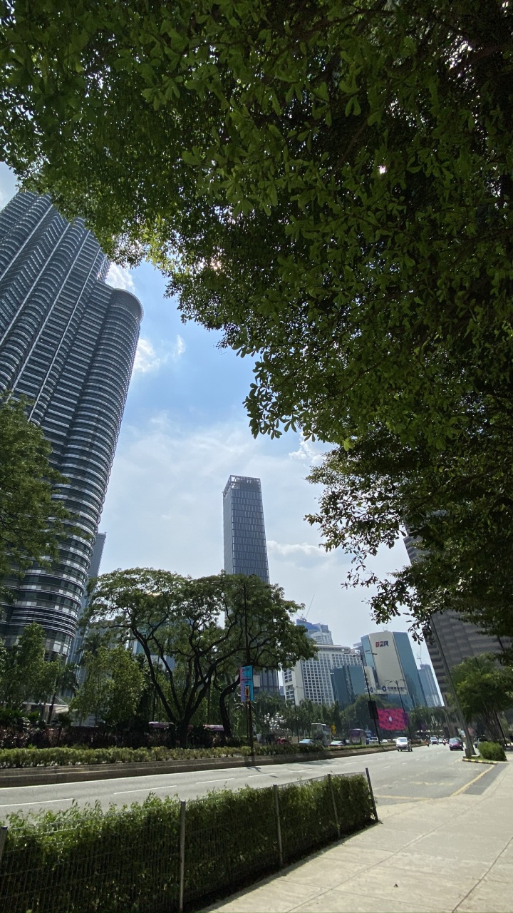 Kuala Lumpur, Malaisie, Gratte-ciel, Tour de Bloc, la Journée. Wallpaper in 720x1280 Resolution