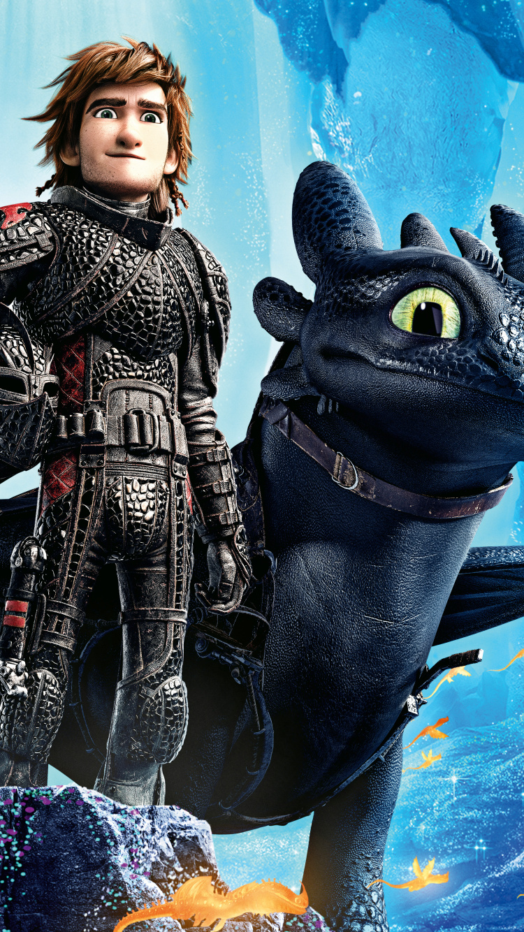 蓝光光盘, 如何以训练你的龙, 数字复制, 动画片, 动画 壁纸 750x1334 允许