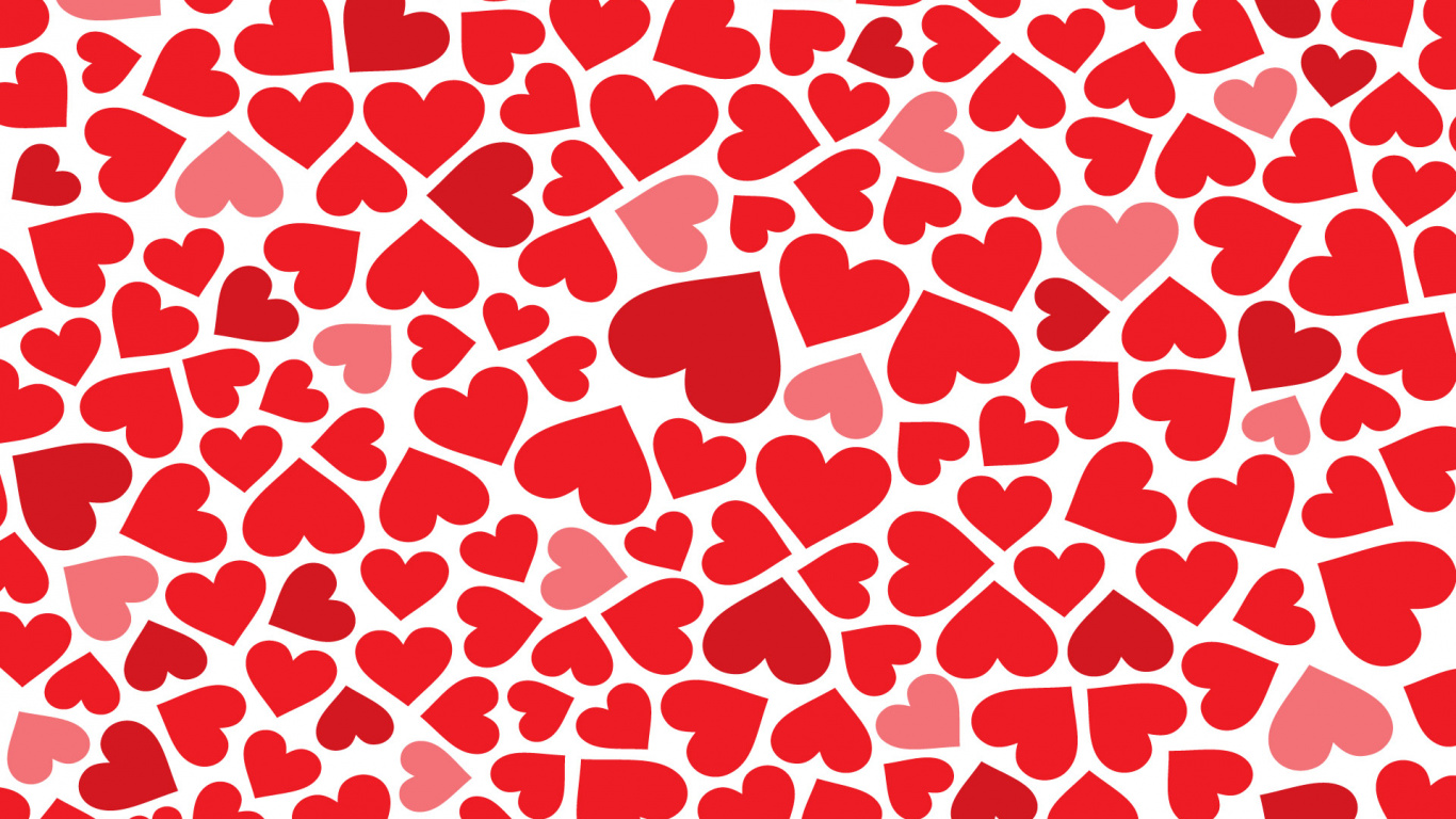 Cœur, Texture, Red, Conception, Les Appareils de Poche. Wallpaper in 1366x768 Resolution