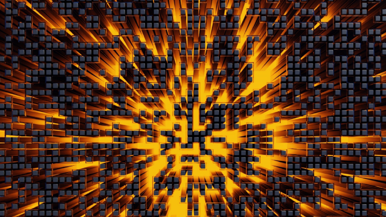 Feu D'artifice Orange et Blanc. Wallpaper in 1280x720 Resolution