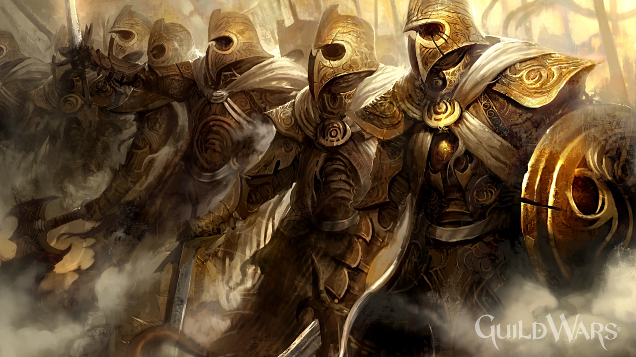 Knight, Mythology, Arenanet, Armour, Guild Wars 2. Wallpaper in 1280x720 Resolution