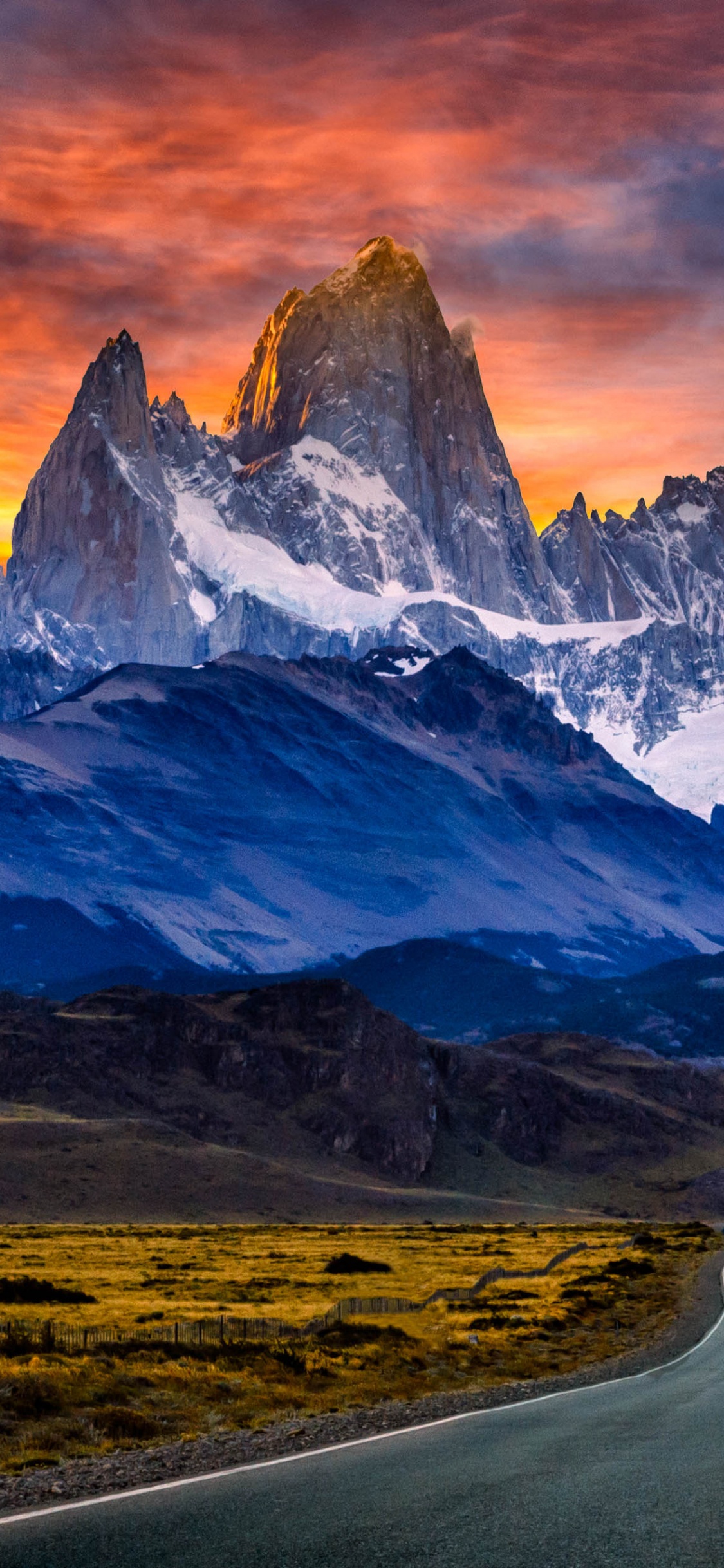 菲茨罗伊, 多山的地貌, 性质, 山脉, 荒野 壁纸 1125x2436 允许