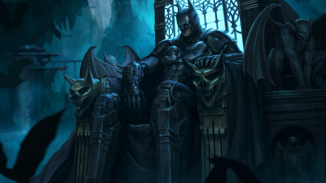 Batman, Joker, Superhero, dc Comics, Azure. Wallpaper in 1280x720 Resolution