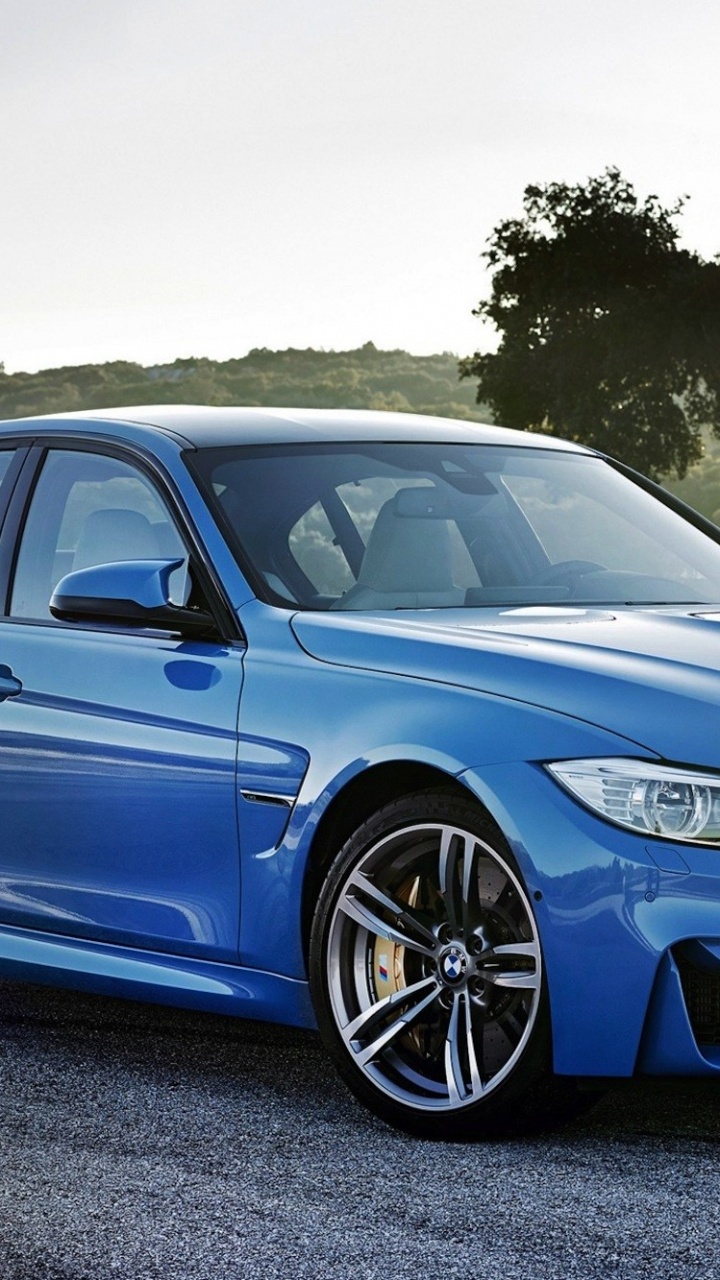 Azul Audi a 4 Cupé. Wallpaper in 720x1280 Resolution