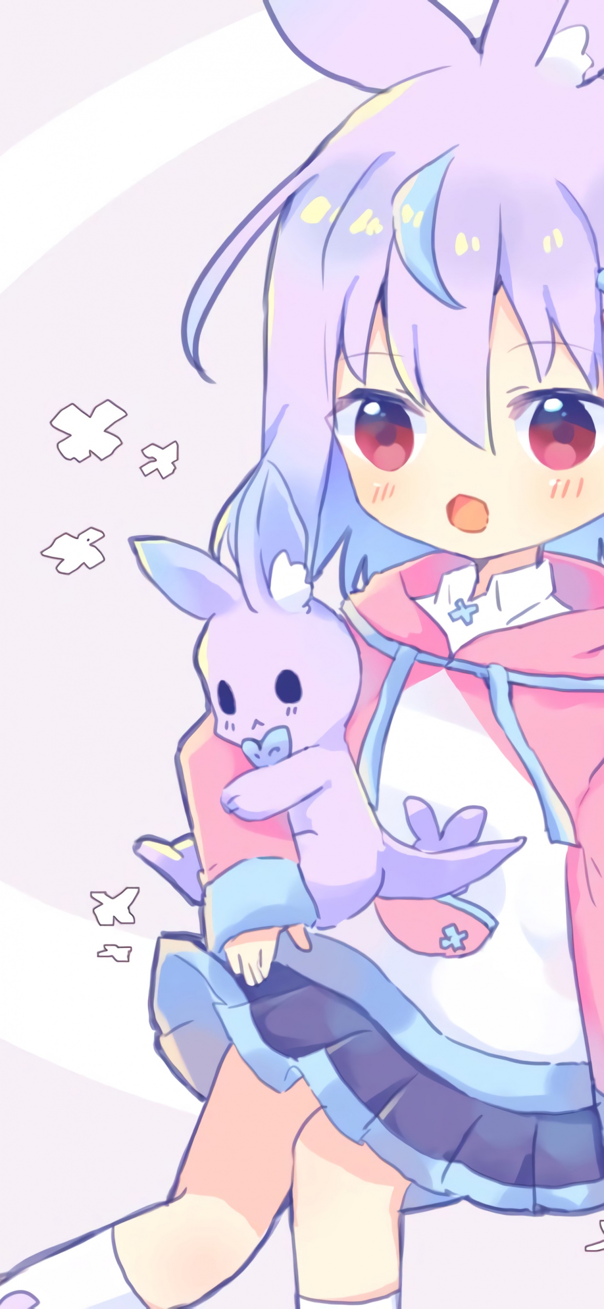 Kleidung, Smartphone, Telefon, Cartoon, Mimik. Wallpaper in 1242x2688 Resolution