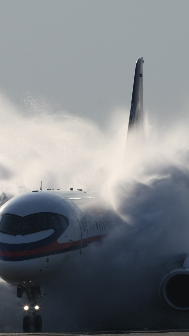 航空, 航空公司, 空中旅行, 航空航天工程, 客机 壁纸 750x1334 允许