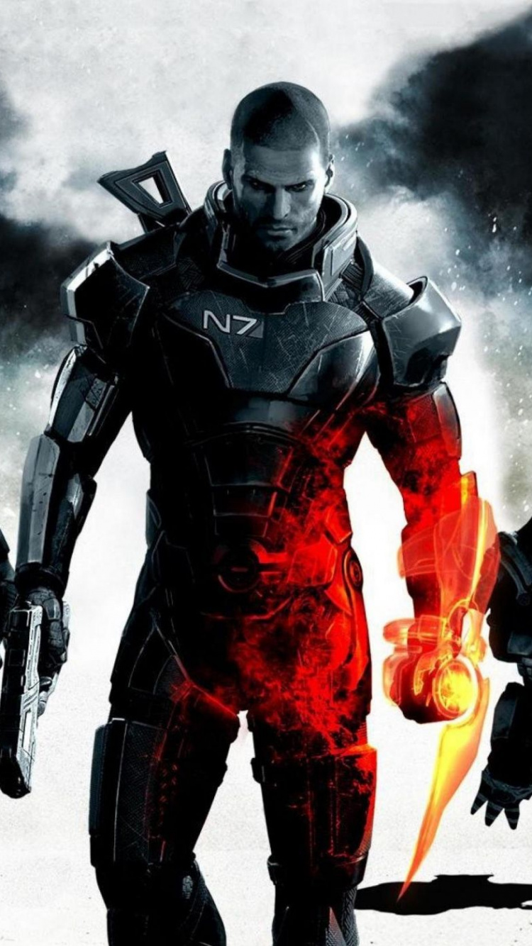 Mass Effect 2, Superhéroe, Pel, Película de Acción, Juego de Pc. Wallpaper in 750x1334 Resolution