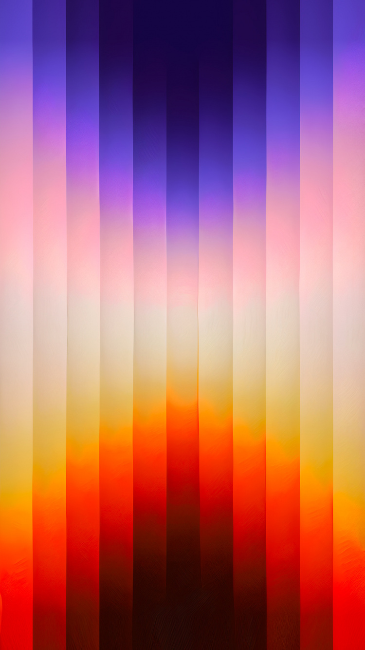 Apples, IOS 14, Purple, Line, Violet. Wallpaper in 750x1334 Resolution