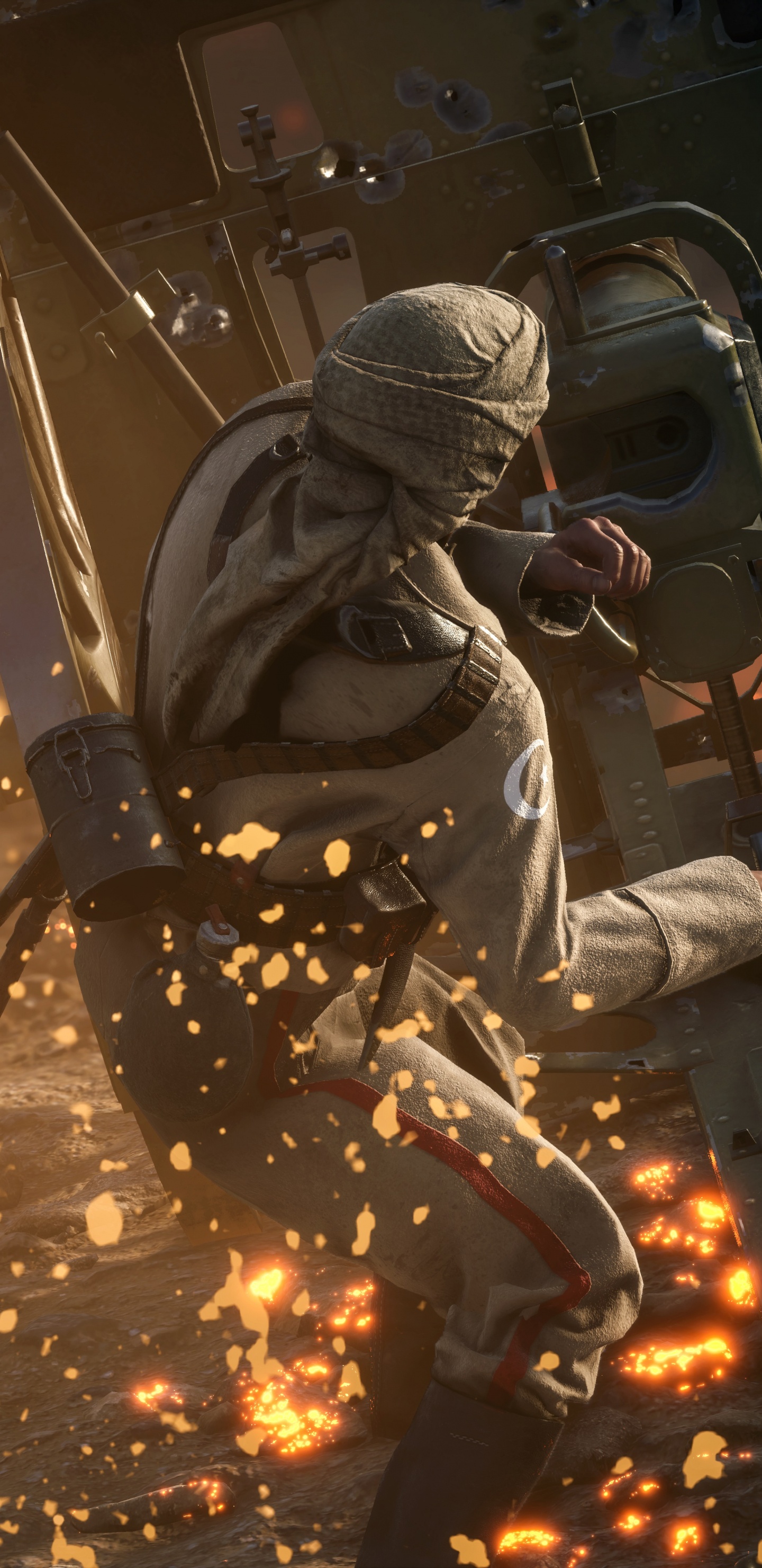 Campo de Batalla 1, Espacio, Electronic Arts, Batalla, Fuego. Wallpaper in 1440x2960 Resolution