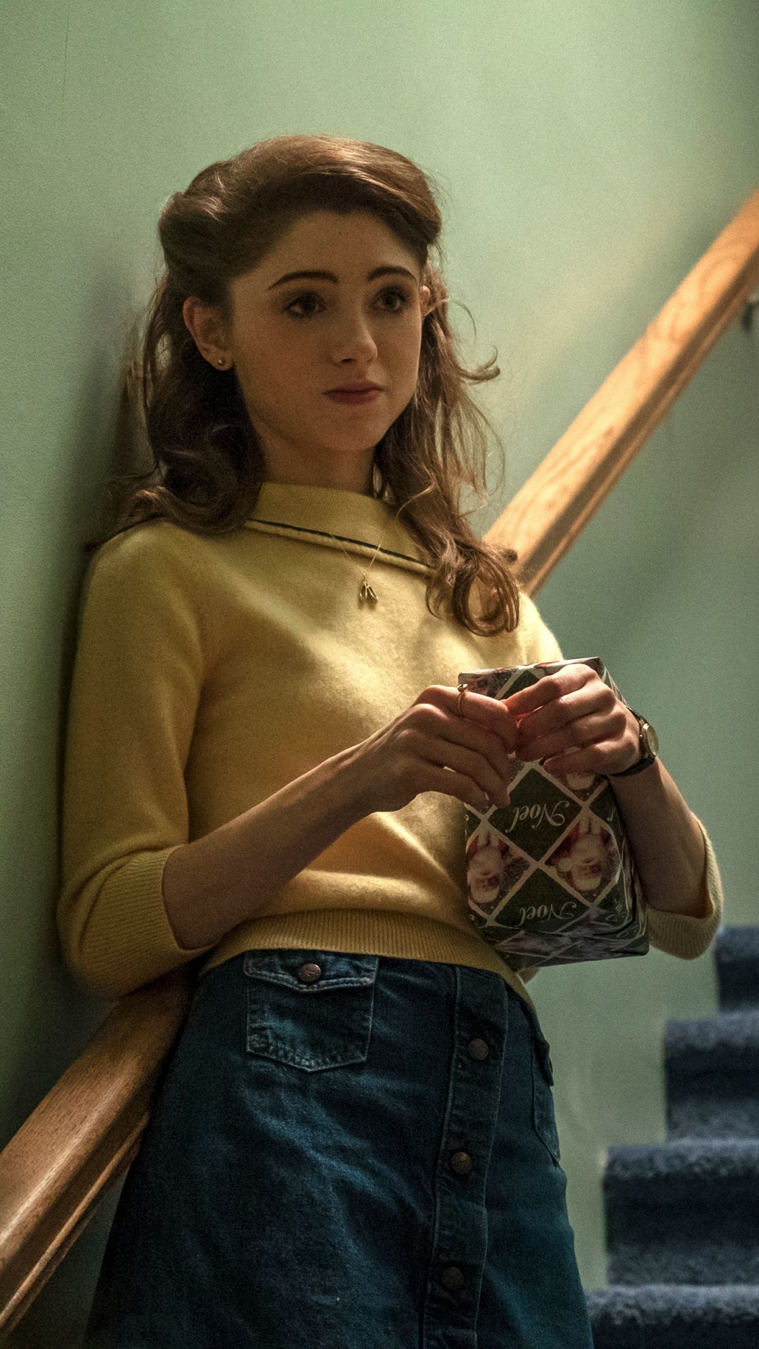 娜塔莉亚·戴尔（Natalia Dyer）, 陌生人的东西, 陌生事物 - 第 2 季, 电视, 长笛 壁纸 1080x1920 允许