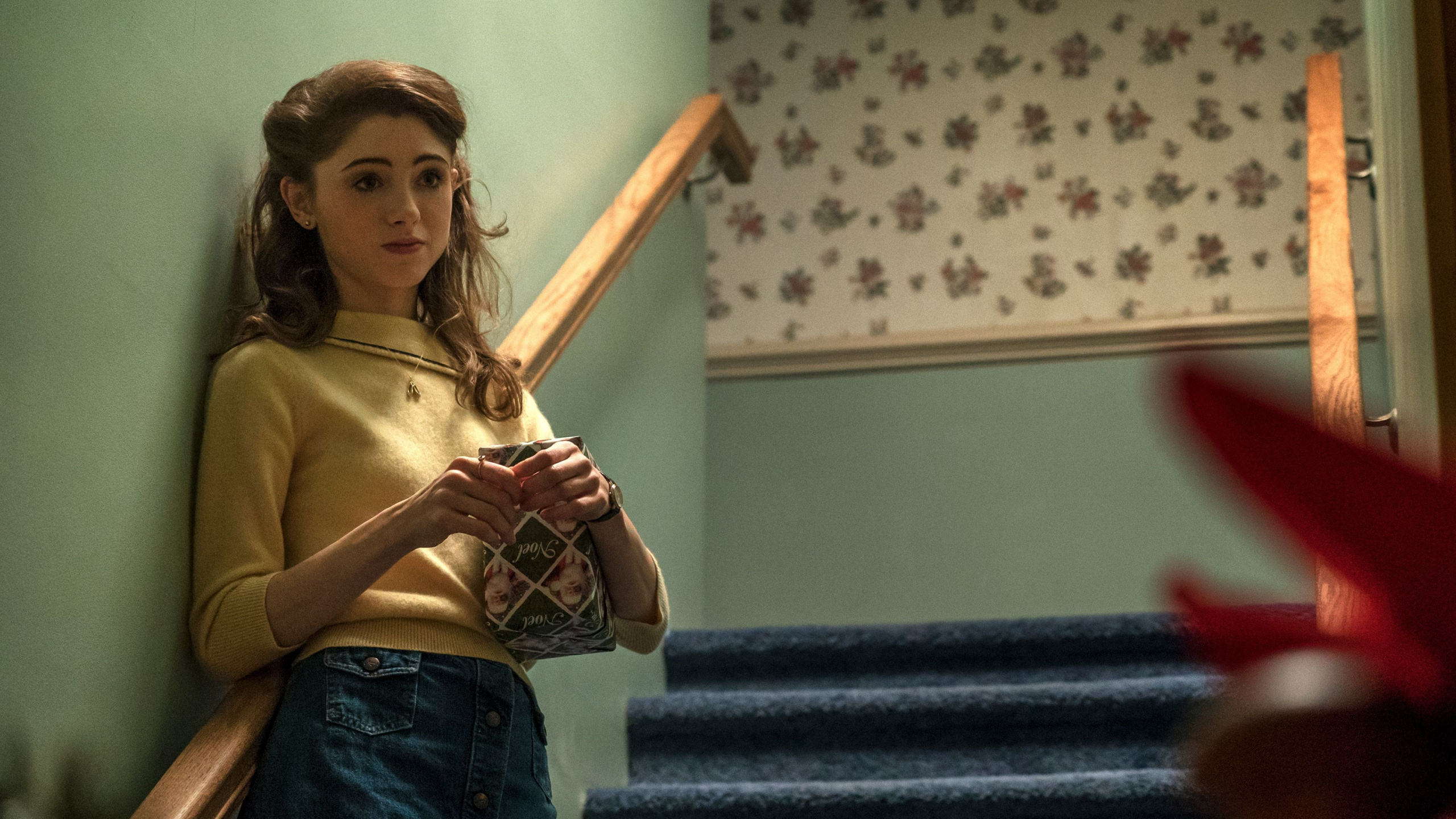 娜塔莉亚·戴尔（Natalia Dyer）, 陌生人的东西, 陌生事物 - 第 2 季, 电视, 长笛 壁纸 2560x1440 允许