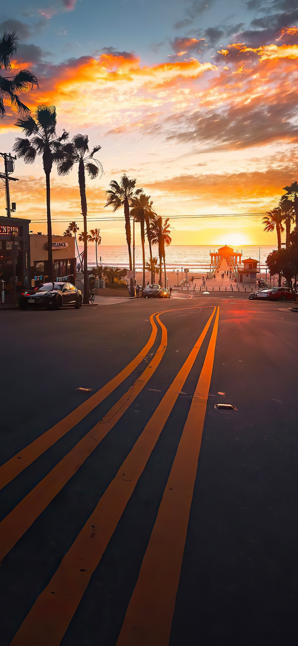 Surface de la Route, Lumière de Rue, Roue, Infrastructure, Asphalt. Wallpaper in 1242x2688 Resolution