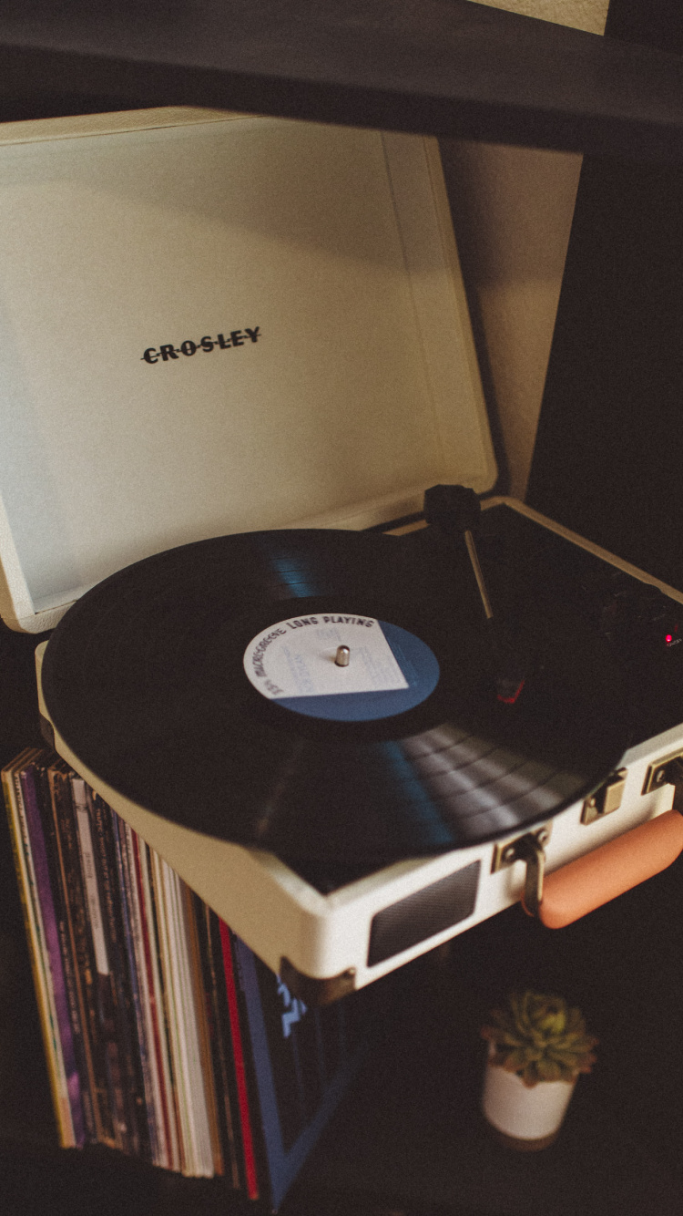 留声机, 转盘, 电子, 电子设备, 小工具 壁纸 750x1334 允许