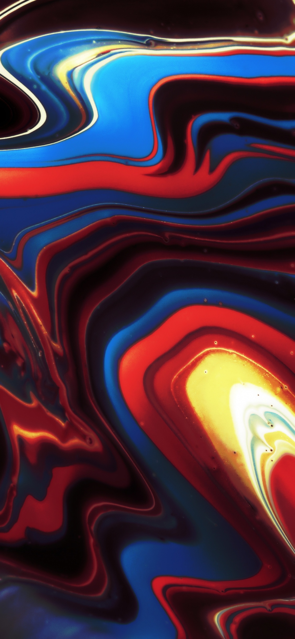 L'art Moderne, la Pureté de la Couleur, Lumière, L'éclairage Automobile, Liquid. Wallpaper in 1125x2436 Resolution