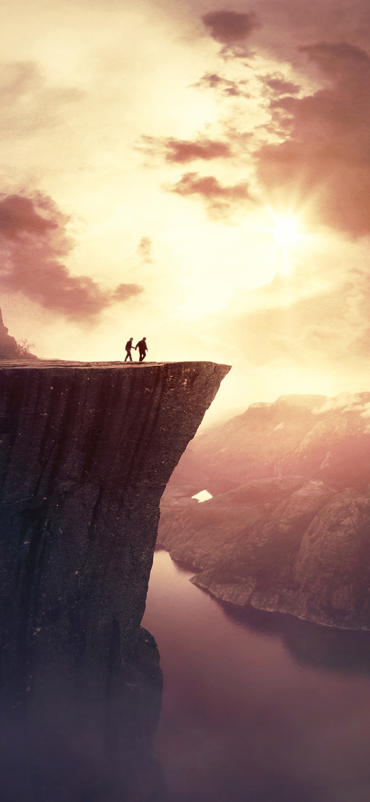 幻想, 光, 气氛, 早上, 阳光 壁纸 1242x2688 允许