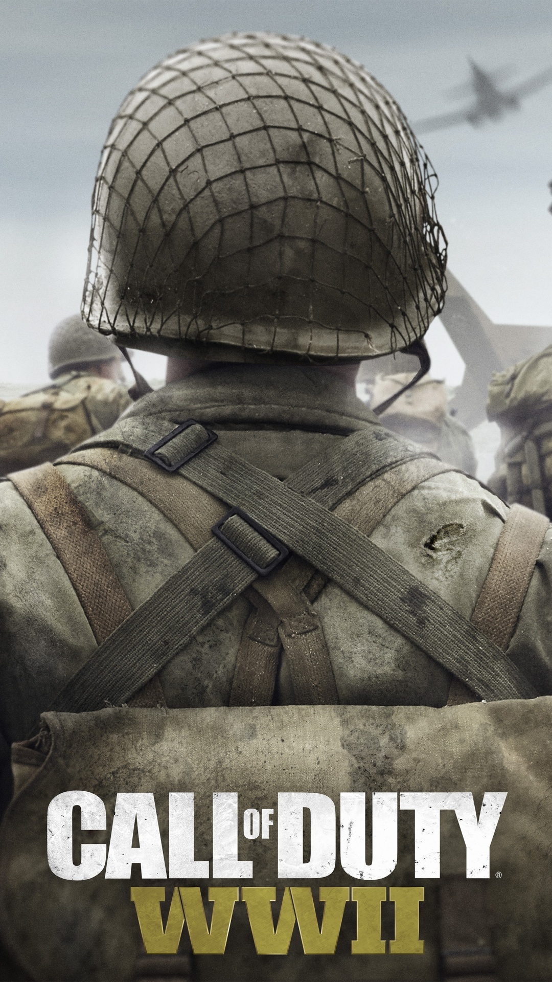 Call of Duty 2 ª Guerra Mundial, Call of Duty de la Segunda Guerra Mundial, Activision, Sledgehammer Games, Soldado. Wallpaper in 1080x1920 Resolution