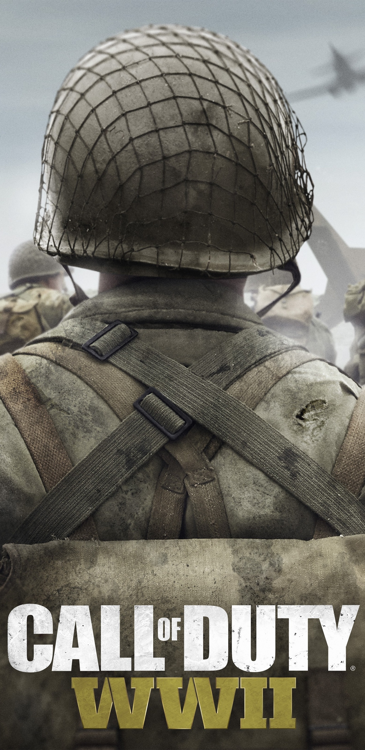 Call of Duty 2 ª Guerra Mundial, Call of Duty de la Segunda Guerra Mundial, Activision, Sledgehammer Games, Soldado. Wallpaper in 1440x2960 Resolution