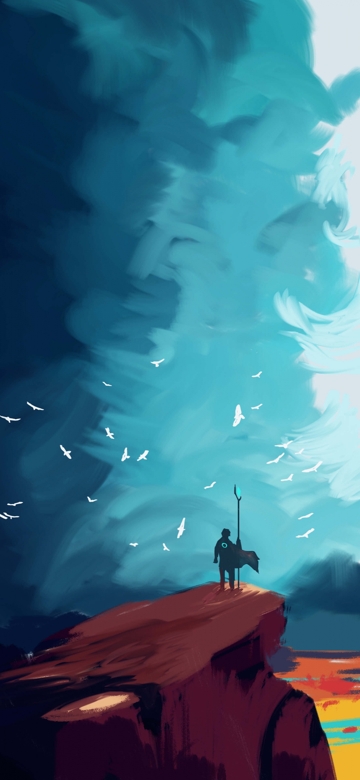 Azure, 人体内的水, 水下, 海洋生物学, 艺术 壁纸 1242x2688 允许